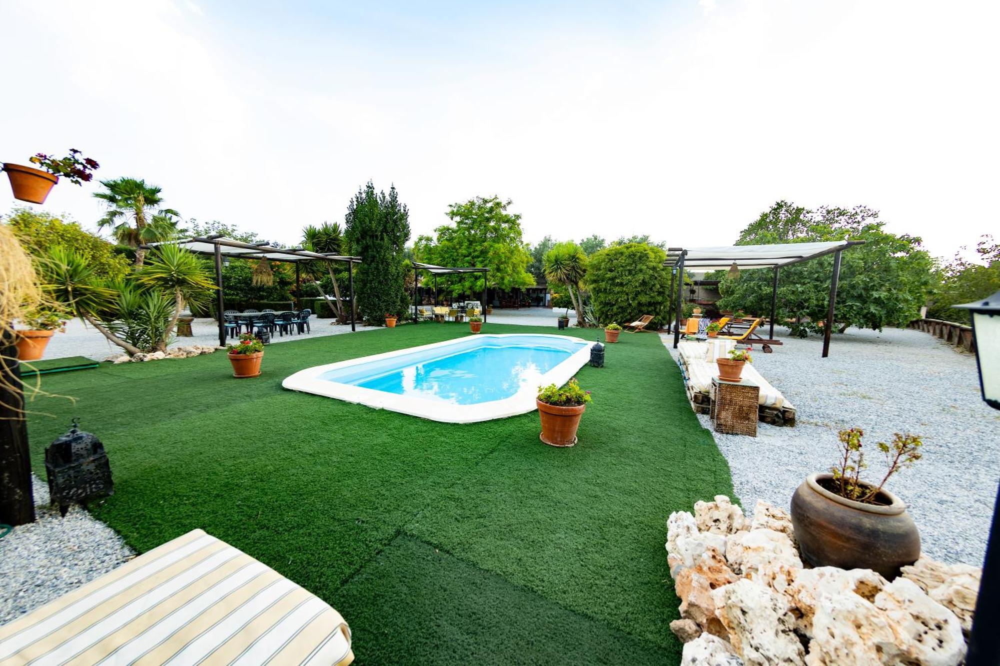 La Cuadra, Finca A Los Pies De Sierra Nevada, A 10 Minutos Del Centro, Piscina, Jardin, Barbacoa La Zubia  Eksteriør bilde